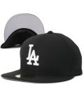 NEW ERA 59FIFTY CS DODGERS NE FLAG BLK UV/GY FBM