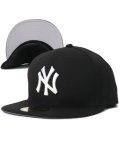 NEW ERA 59FIFTY CS YANKEES NE FLAG BLK UV/GY FBM