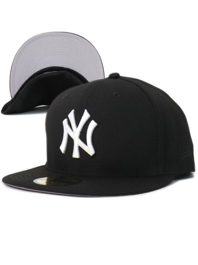 画像1: NEW ERA 59FIFTY CS YANKEES NE FLAG BLK UV/GY FBM