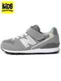 【KIDS】NEW BALANCE KIDS YV996 GR3 WIDTH/M GREY