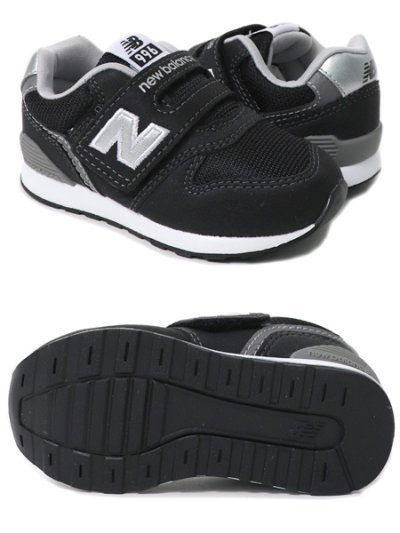 画像2: 【KIDS】NEW BALANCE KIDS IZ996 BK3 WIDTH/W BLACK