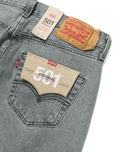 画像7: 【送料無料】LEVI'S 501 ORIGINAL JEANS-DIRIENZO GREY