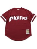 【送料無料】MITCHELL & NESS AUTHENTIC MESH BP-DYKSTRA 91 #4 PHILLIES