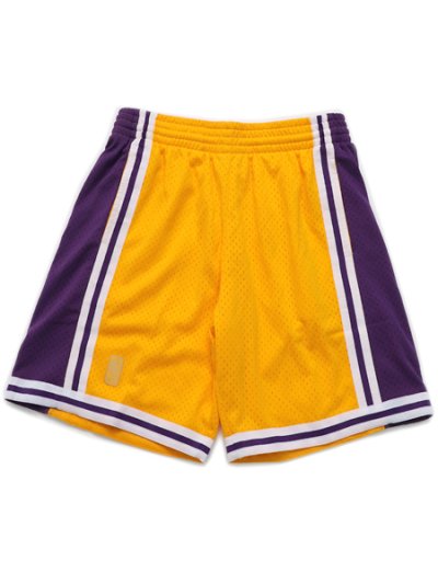 画像1: 【送料無料】MITCHELL & NESS SWINGMAN SHORTS LAKERS 1996-1997