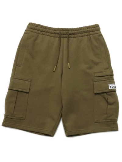 画像1: PRO CLUB FRENCH TERRY 11" CARGO SHORT OLIVE DRAB