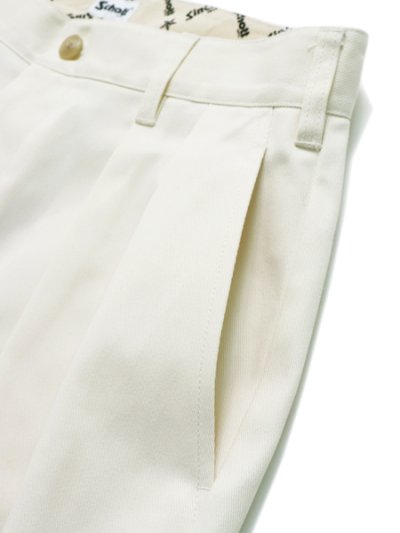 画像4: SCHOTT DOUBLE PLEATED T/C SHORTS KINARI