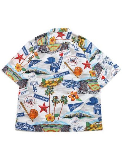 画像2: 【SALE】【送料無料】REYN SPOONER ALL STAR GAME 2022 SCENIC SHIRT LA DODGERS
