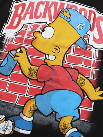 画像3: STREET WEAR SUPPLY BKWDS SSONS SPRAY TEE