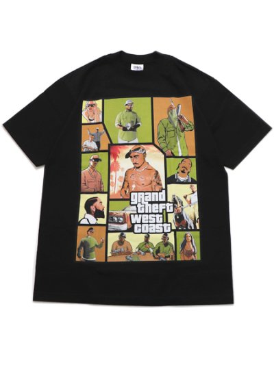 画像1: STREET WEAR SUPPLY GRAND THEFT WEST COAST TEE