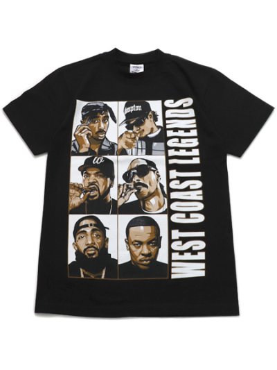 画像1: STREET WEAR SUPPLY WEST COAST LEGENDS TEE