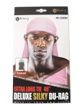 KING J EXTRA LONG TIE 40" DELUXE SILKY DU-RAG