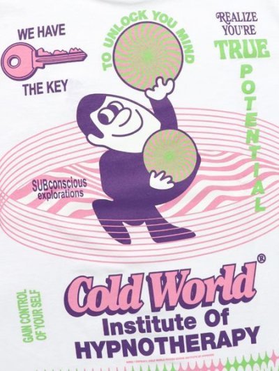 画像4: 【MEGA SALE】COLD WORLD FROZEN GOODS HYPNOTIZED MINDS TEE
