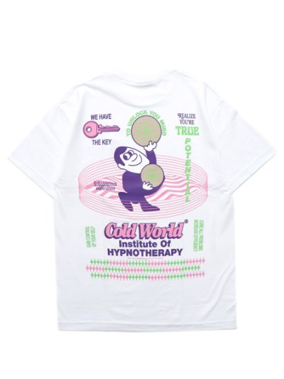 画像1: 【SALE】COLD WORLD FROZEN GOODS HYPNOTIZED MINDS TEE