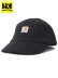 画像1: 【KIDS】CARHARTT KIDS CANVAS CAP-CAVIAR BLACK (1)