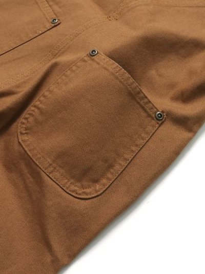 画像6: 【KIDS】CARHARTT KIDS CHILD CANVAS BIB OVERALL-C.BROWN