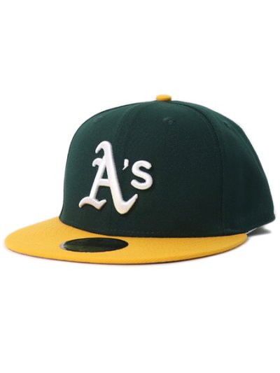 画像1: NEW ERA 59FIFTY OLD AUTHENTIC OAKLAND ATHLETICS