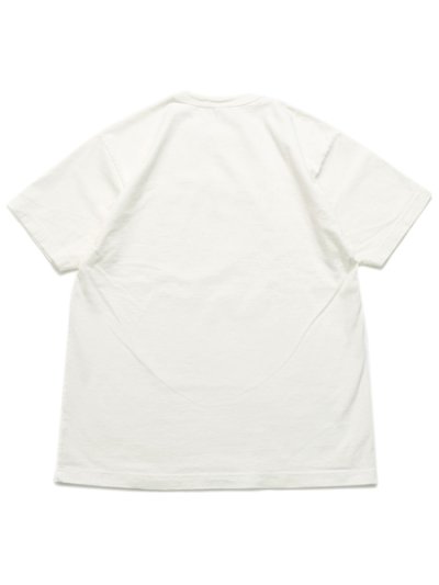 画像2: LOS ANGELES APPAREL 8.5oz BINDING GARMENT DYE S/S TEE-OFF WHITE
