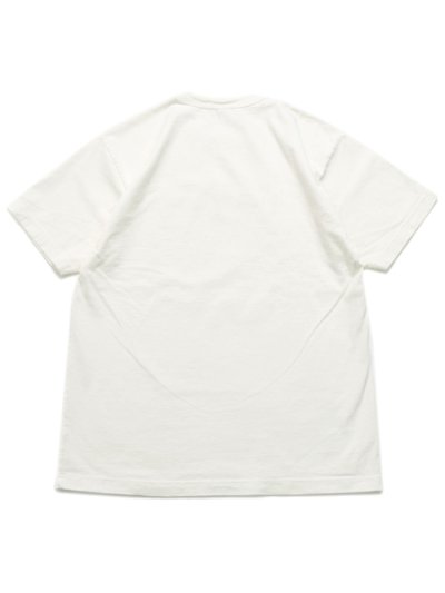 画像2: LOS ANGELES APPAREL 8.5oz BINDING GARMENT DYE S/S TEE-OFF WHITE