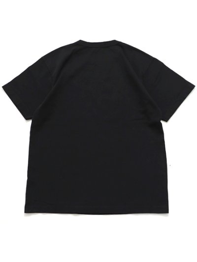 画像2: LOS ANGELES APPAREL 8.5oz BINDING GARMENT DYE S/S TEE-BLACK