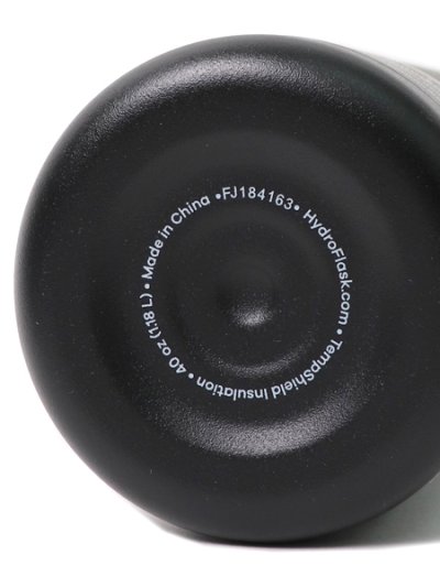 画像5: Hydro Flask HYDRATION 40 OZ WIDE MOUTH-BLACK