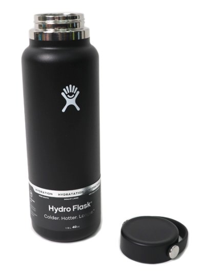 画像2: Hydro Flask HYDRATION 40 OZ WIDE MOUTH-BLACK