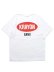 画像2: 【SALE】KRAYON GANG THROWUP TEE WHITE (2)