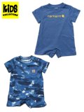 【SALE】【KIDS】CARHARTT KIDS INF ROMPER 2P SET-BRIGHT COBALT