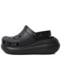 crocs CLASSIC CRUSH CLOG BLACK