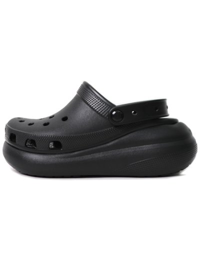 画像1: crocs CLASSIC CRUSH CLOG BLACK