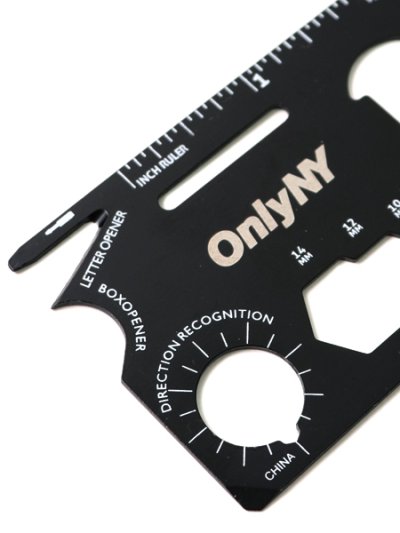 画像4: 【SALE】ONLY NY LOGO FLAT MULTI-TOOL ALUMINUM