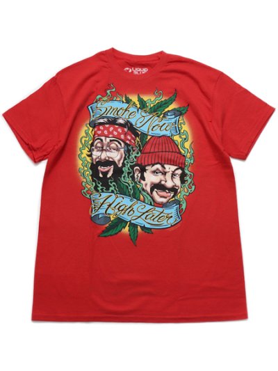画像1: 【MEGA SALE】LIQUID BLUE CHEECH & CHONG SMOKE NOW HIGH LATER TEE
