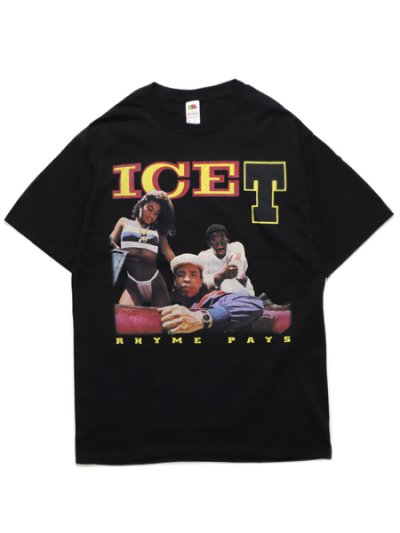 画像1: 【SALE】CONTROL INDUSTRY ICE T RHYME PAYS TEE