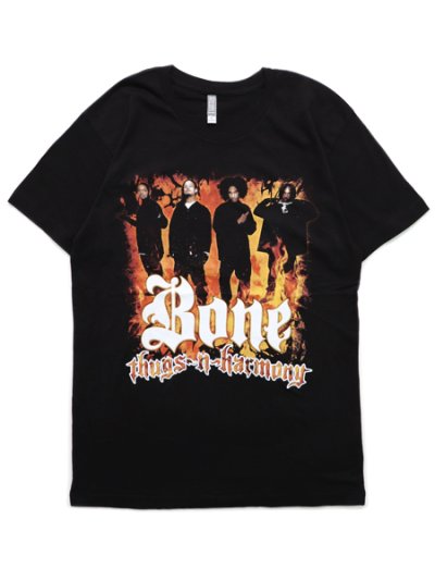 画像1: CONTROL INDUSTRY BONE THUGSN-HARMONY CLASSIC FLAMES TEE