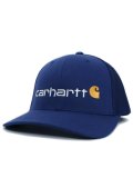 CARHARTT RUGGED FLEX FITTED MESH CAP SCOUT BLUE 