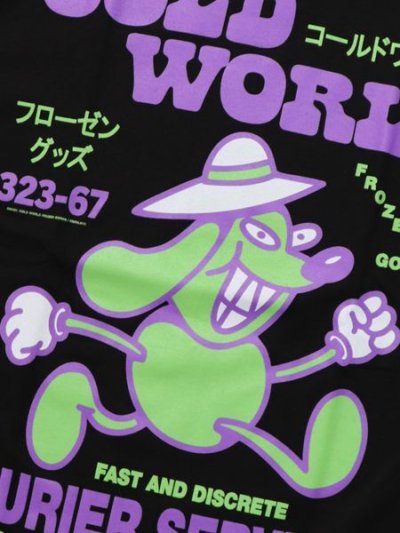 画像4: 【SALE】COLD WORLD FROZEN GOODS COURIER SERVICE TEE