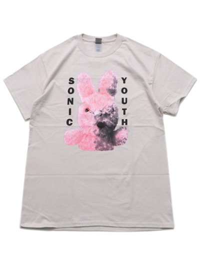 画像1: KUNG FU NATION SONIC YOUTH DIRTY BUNNY TEE SILVER GREY