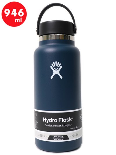 画像1: Hydro Flask HYDRATION 32 OZ WIDE MOUTH-INDIGO
