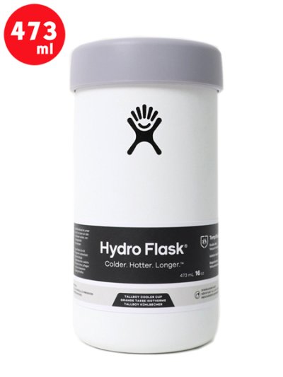 画像1: Hydro Flask BEER 16 OZ COOLER CUP-WHITE