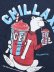 画像3: 【MEGA SALE】TRAU & LOEVNER CHILLAXIN ICEE TEE NAVY HEATHER (3)