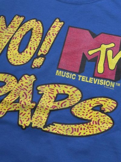 画像3: 【SALE】AMERICAN CLASSICS MTV YO RAPS TEXTURE TEE