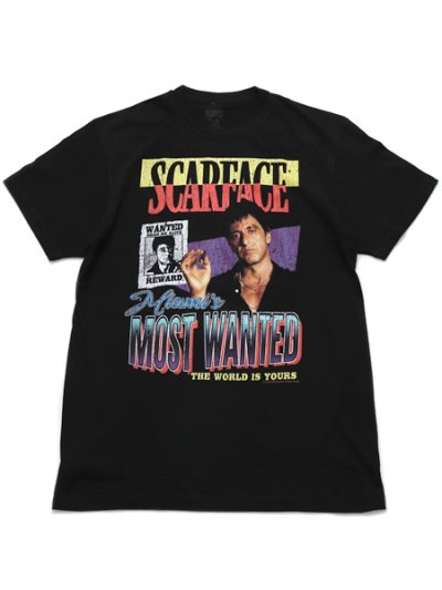 画像1: AMERICAN CLASSICS SCARFACE MOST WANED TEE