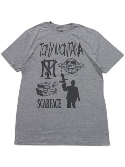 画像1: 【MEGA SALE】AMERICAN CLASSICS SCARFACE TONY MONTANA & FRIENDS TEE