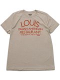 【SALE】AMERICAN CLASSICS GODFATHER LOUIS RESTAURANT TEE KHK HTHR