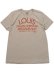 画像1: 【SALE】AMERICAN CLASSICS GODFATHER LOUIS RESTAURANT TEE KHK HTHR (1)