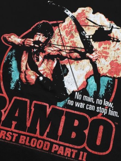 画像3: 【MEGA SALE】AMERICAN CLASSICS RAMBO 1ST BLOOD PART II TEE