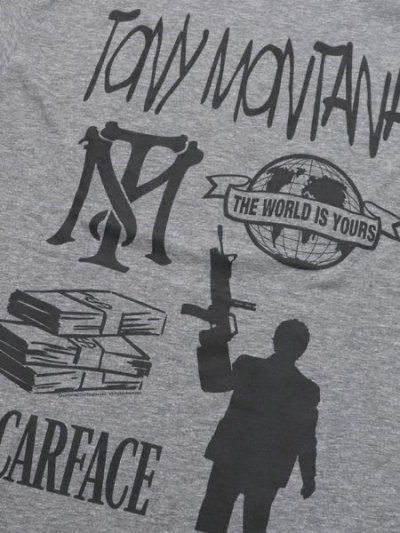 画像3: 【MEGA SALE】AMERICAN CLASSICS SCARFACE TONY MONTANA & FRIENDS TEE