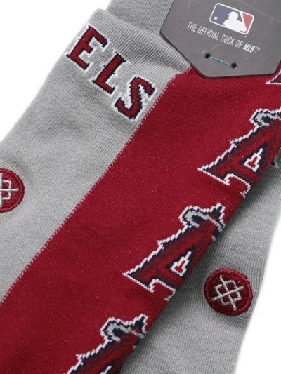 画像3: 【SALE】STANCE MLB ANGELS SPLIT CREW