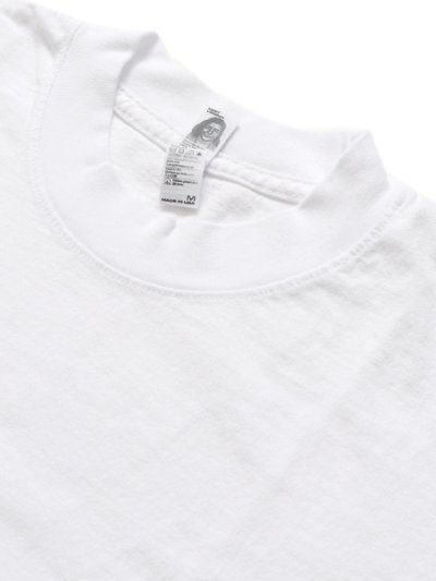 画像3: LOS ANGELES APPAREL 6.5oz GARMENT DYED CREW TEE-WHITE