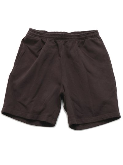 画像1: LOS ANGELES APPAREL 14oz GD HEAVY FLEECE MID SHORT-CHOCOLATE