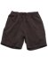 画像1: LOS ANGELES APPAREL 14oz GD HEAVY FLEECE MID SHORT-CHOCOLATE (1)